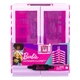 Игровой набор Barbie Сиреневый шкаф, HJL65 - изображение 1