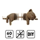 Картонний конструктор Cartonic 3D Puzzle Sleepy Kitten, CARTMNSLEEP - зображення 5