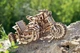 Механический 3D пазл Ukrainian Gears Мотоцикл Scramber с коляской, 70137 - изображение 6