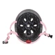 Защитный шлем Globber Go Up Lights розовый ,506-210 - изображение 3