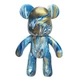 Фигурка для раскрашивания ToyMonster Pour Palz Мишка Металлический синий S3 Metallic (GS-G25022) - изображение 6