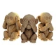 Картонный конструктор Cartonic 3D Puzzle Monkeys Trio - изображение 3