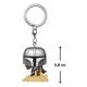 Игровая фигурка на клипсе Funko Pop Мандалорец 3,8 см ,53046 - изображение 3