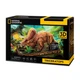 3D Пазл CubicFun National Geographic Dino Трицератопс, DS1052H - зображення 1