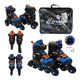 Роликовые коньки Shantou Extreme Motion Black, р. 34-37, RL25425 - изображение 10