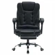 Офисное кресло с подставкой для ног Hanert Ergo Black 5170070 - изображение 4