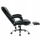 Офисное кресло с подставкой для ног Hanert Ergo Black 5170070 - изображение 6