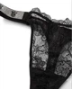 Трусики чорні мереживні стрінги зі стразами Very Sexy Shine (М) Victoria's Secret - изображение 4