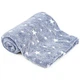 Плед плюшеве покривало Blanket kids Magic Star 150х100 см флісова ковдра, що світиться в темряві. Сірий 5057294 - зображення 8