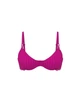 Бюстгальтер Victoria's Secret (28698755854) Sexy Tee Sheer Heritage Stripe Wireless Push-Up Bra 70C фуксія - зображення 3