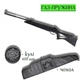 Пневматична гвинтівка Beeman Longhorn Gas Ram 4.5мм 365 м/с з кулями 400 шт та чохлом — потужна переломка з газовою пружиною - зображення 1