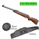 Пневматична гвинтівка Beeman Teton Gas Ram 1050GR 4.5мм 330 м/с з кулями 400 шт та чохлом — класика з газовою пружиною - зображення 1