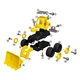 Конструктор DIY Spatial Creativity Дорожный каток LM9013 26 эл, CJ-1614168 - изображение 3