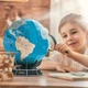 Набор для моделирования CubicFun Stem Скретч Глобус 31 эл, DS1082H - изображение 6