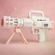 Базука для мыльных пузырей Bazooka Bubble Gun детский игровой пистолет с автоматическим механизмом запуска для активных развлечений на улице и праздничных мероприятий большая мощность и эргономичный корпус для веселой игры детей - изображение 6