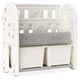 Дитячий стелаж Mealux Kub (KD-E052-2 W) Mealux KD-E052-2 W 1070946 - зображення 1