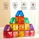 Магнітний конструктор Кольорові плитки (60 деталей) Mideer Toys CT1210 - зображення 4