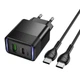 Зарядний пристрій Hoco USB/Type-C PD30W з кабелем Type-C-Type-C (CS112A_C_C) - зображення 1