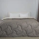 Одеяло всесезонное евроразмера ТЕП 200×210 см, 400 г/м² Duo Season Коричневый с молочным (58770200210) - изображение 2