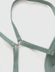Бюстгальтер пуш ап на косточках Body by M&S Flexifit Wired Push Up Plunge Bra дымчато зеленый 70A (6737) - изображение 3