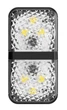 Світлодіодний індикатор відкриття дверей Baseus Door open warning light набір 2 штуки чорні - зображення 3