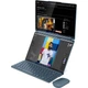 Ноутбук Lenovo Yoga Book 9 14IAH10 (83KJ004JRM), Intel Core Ultra 7 255H / 14″ / Touch / OLED / 120 Гц / RAM 32 ГБ LPDDR5X / SSD 1 ТБ / Intel Arc 140T / Windows 11 Home / Бірюзовий - изображение 4