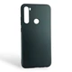 Чехол для Xiaomi Redmi Note 8 черный матовый TPU (тонкий, матовый) - изображение 1