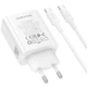 МЗП Borofone BA109A Star PD40W (1USB-C) + кабель Type-C to Type-C White - зображення 6