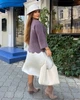 Жіноча кофта накидка нарядна повсякденна з альпака з брошкою на кнопках батальна розмір оверсайз 46-54 капучино МС 87777 - зображення 4