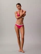 Набор трусиков танга женских хлопковых Calvin Klein 114721253 S 3 шт Белый/Розовый/Бордовый (1161922684) - изображение 6
