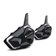 Zestaw interkomów motocyklowych Midland R1 Mesh z Mesh Bluetooth i zasięgiem 2000 m Czarno-biały 2 szt (R1 MESH TWIN) - obraz 2