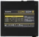Блок живлення Chieftec Core 500W 80+ Gold (BBS-500S) Black - зображення 3