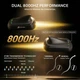 Мишка Attack Shark V8 Ultra-Light Wireless/Bluetooth 42000dpi. (PAW3950MAX) 6кн. Black (V8B_AS) - изображение 5