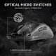 Мишка Attack Shark R11 Ultra, Wireless/Bluetooth, 42000dpi, (PAW3950MAX), 6кн., Ink Blade (R11ULTRAIB_AS) - изображение 8