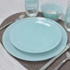 Столовый сервиз Luminarc Simply Fantasia Torqu Бирюзовый стеклянный на 6 персон 46 предметов (163-135-N6248) - изображение 4