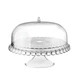 Тортовница Guzzini Tiffany Прозрачная пластиковая круглая с крышкой 36 см (163-135-19940000) - изображение 1