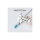 Патч-корд 2м, UTP cat 5e RJ-45 blue Vention (VAP-A10-S200) - зображення 4
