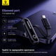 Кабель Baseus MVP3 USB Type-C 100W 5A с угловым 90° разъемом, быстрая зарядка PD, передача данных, LED-подсветка, 2м - изображение 2