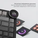 Клавіатура Ajazz AK820 V2 White Peach Switch Wireless/Bluetooth/USB UA White (AK820-V2-WP-S-W) - зображення 9