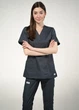 Стрейчевая медицинская рубашка STUGA MEDICAL серая (7600501) M - изображение 4