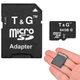 Карта пам'яті з адаптером T&G 64GB / Мікро SD флешка у телефон - зображення 1