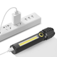 Потужний ліхтар ручний акумуляторний з USB, ZOOM та бічним світлом, BL-C72-P50 + Кейс - зображення 8