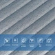 Панель стеновая 3D Silver 700х700х4 мм (D) SW-00001952 - изображение 7