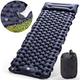 Надувной туристический коврик каремат (188х58х6 см) Outdoor Sleeping Black - изображение 1