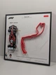 3D Картина На Стіну 25x25 см з Моделлю Bburago Ferrari SF-25 Formula One Team в Масштабі 1:43 Гран-Прі 2025р. для № 16 Charles Leclerc та 3D траса Monaco GP "Monte Carlo Circuit" / Сезон 2025 / Формула 1 / Шарль Леклер - зображення 2