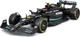 Model samochodu z figurką Bburago Mercedes-AMG Petronas F1 W15 2024 1:24 18-28069 (4893993280698) - obraz 3