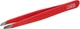 Пинцет для бровей Victorinox Rubis скошенный 95 мм Красный (8.2088) - изображение 1