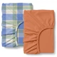 Простынь на резинке Cosas OCEAN TARTAN Фланель 120х200х20 2 шт (4822052503140) - изображение 1