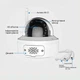 IP-відеокамера з WiFi 8Mp Light Vision VLC-6308DWI(ICSee) f-3.6mm, ІЧ+LED-підсвічування, з мікрофоном - изображение 7