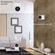IP-відеокамера поворотна з WiFi 2.4-5GHz 4Mp Light Vision VLC-6204S(Tuya) f-3.6mm, ІЧ+LED-підсвічування, з мікрофоном - изображение 7